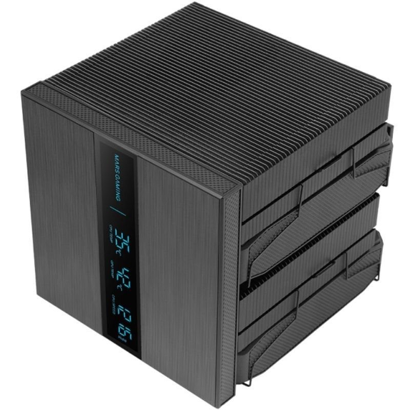 Ventilador com Disipador Mars Gaming MCPU-LCDPRO| 12cm