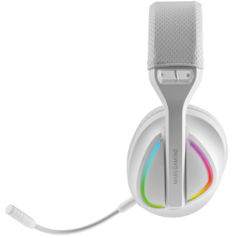 Fones de ouvido de jogos sem fio com microfone Mars Gaming MHW-QUASAR Descrição Jack 3.5 Descrição Bluetooth Descrição Branca