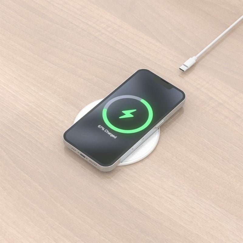 Base de carga Wireless Aisens ASCH-15W1WC057-W| 15W| Pacote