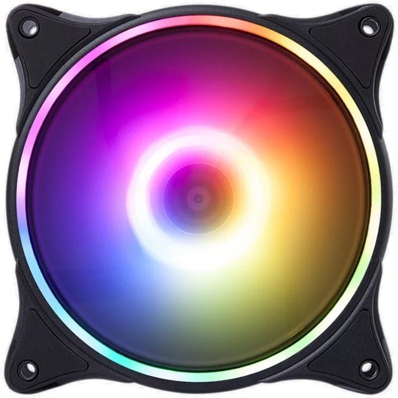 Ventilador Hiditec N18 ARGB| 12cm| preto