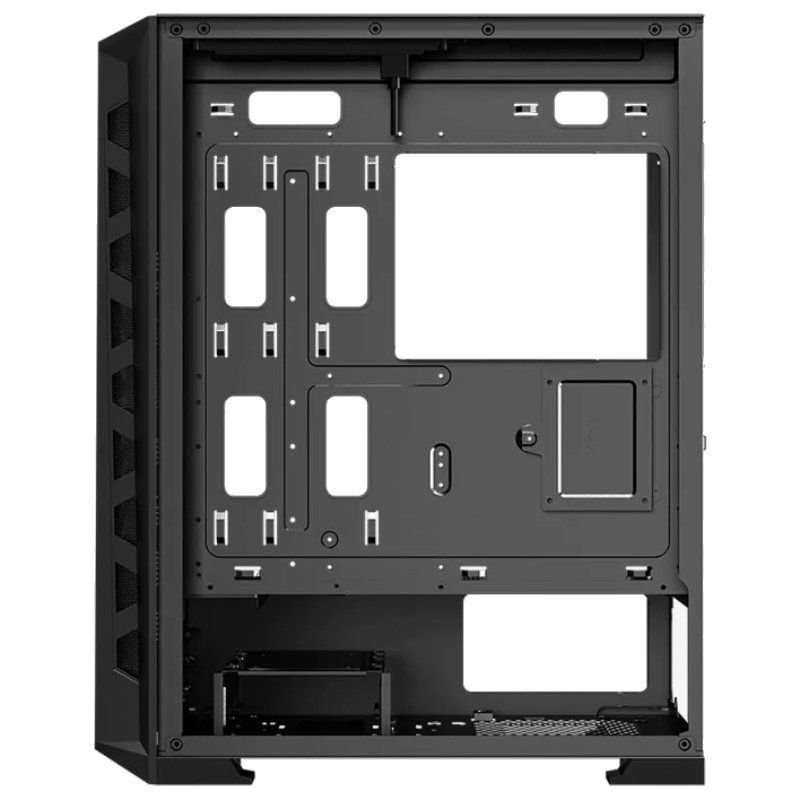 Caixa Gaming Semitorre Hiditec MH12 GLASS