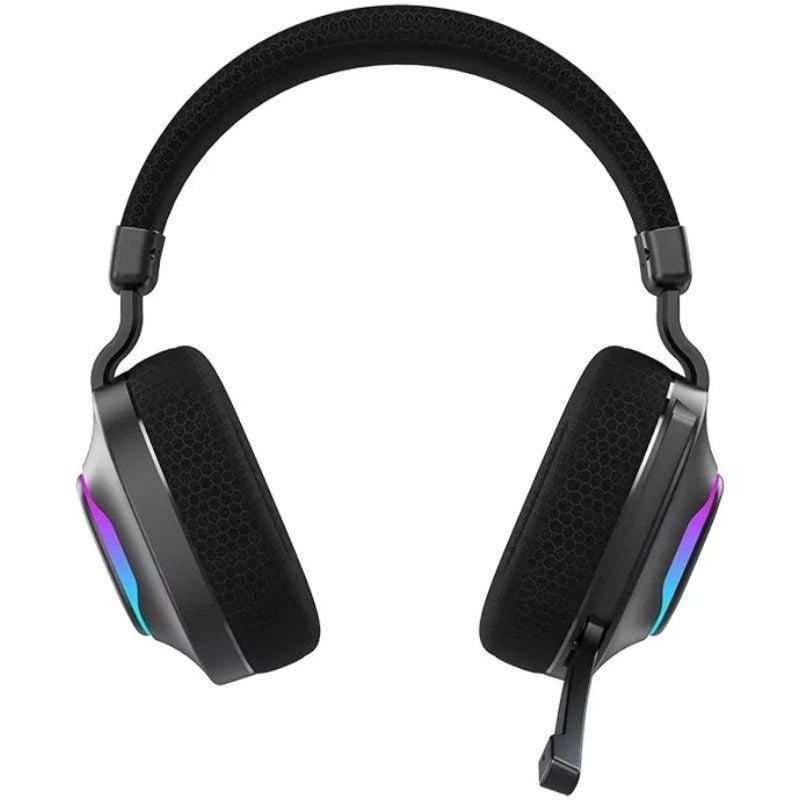 Auriculares Gaming sem fios com microfone Hiditec Vortex ARGB| Jack 3.5| Bluetooth| pretos