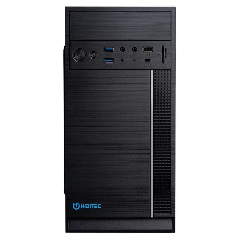 Hiditec Box Micro ATX Q5 Pro USB 3.1 Tipo-C + PSU
