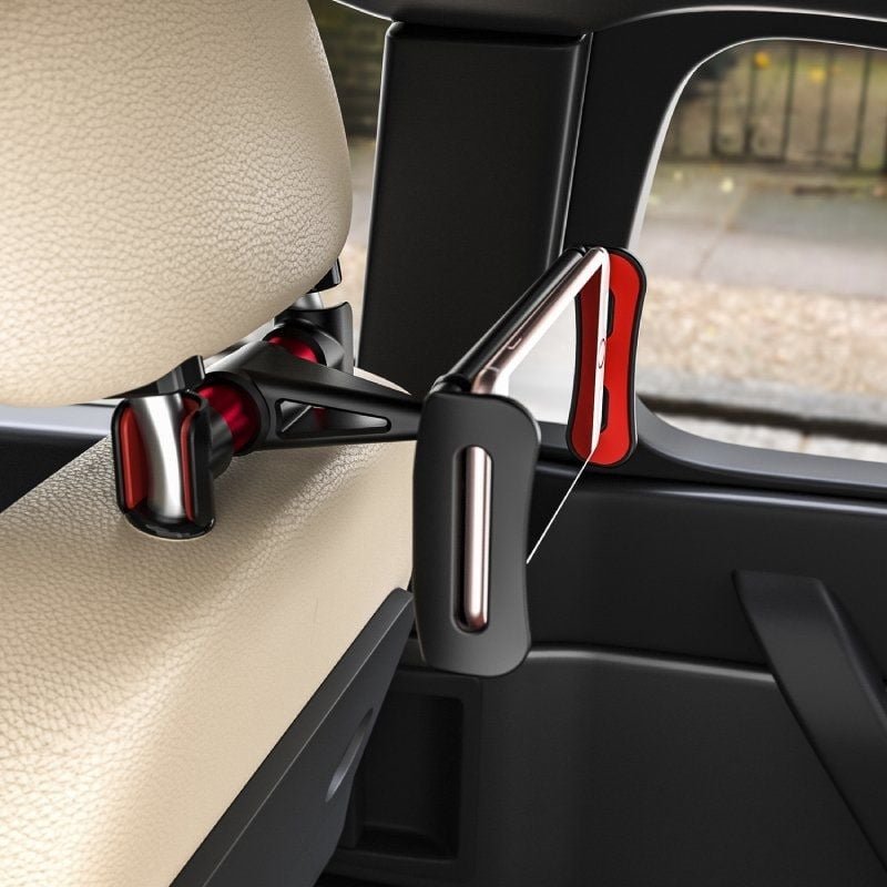Suporte para Smartphone para Carro|Tablet Aisens MSC1P-105| Preto e Vermelho