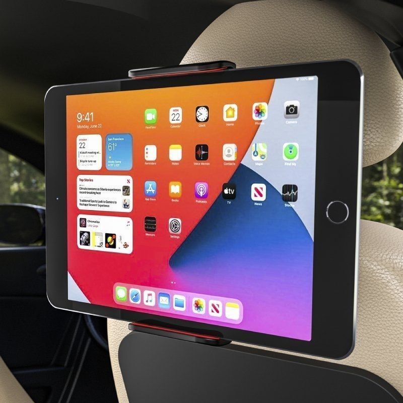 Suporte para Smartphone para Carro|Tablet Aisens MSC1P-105| Preto e Vermelho
