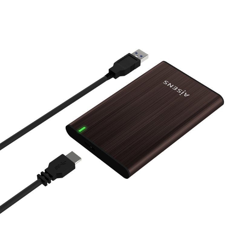 Caixa externa para 2,5" AISENS ASE-2525BWN| USB 3.0| sem parafusos