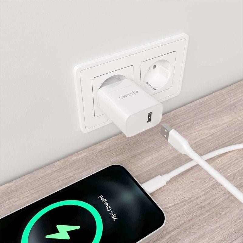 Carregador de parede Aisens A110-0853 | 1xUSB | 10,5W