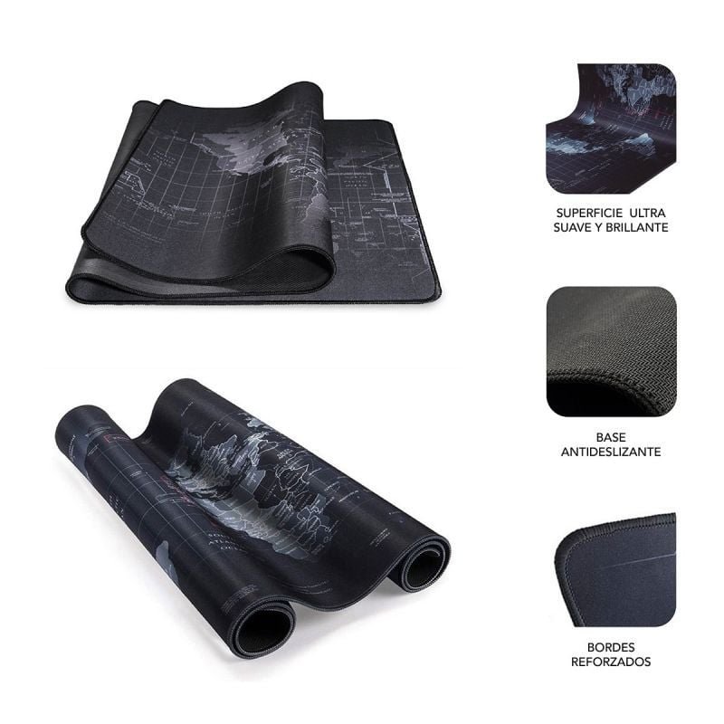 Subblim Mat 01Puw01 World XL| 900 x 400 x 3 mm