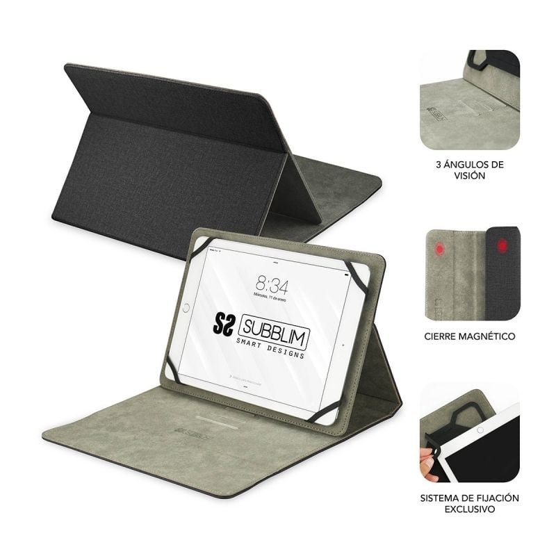 Base Subblim Clever Stand para Tablets de 9.6'-11'| Preto