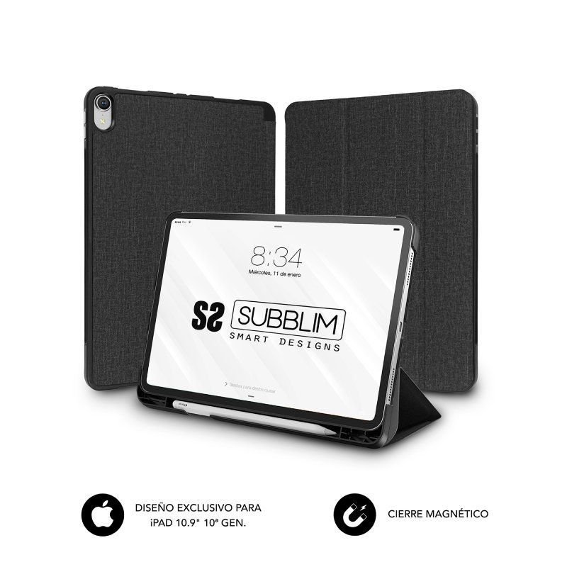 Funda Subblim Shock Case SUBCST-5SC316 para iPad 10a Geração de 10.9'| Preto