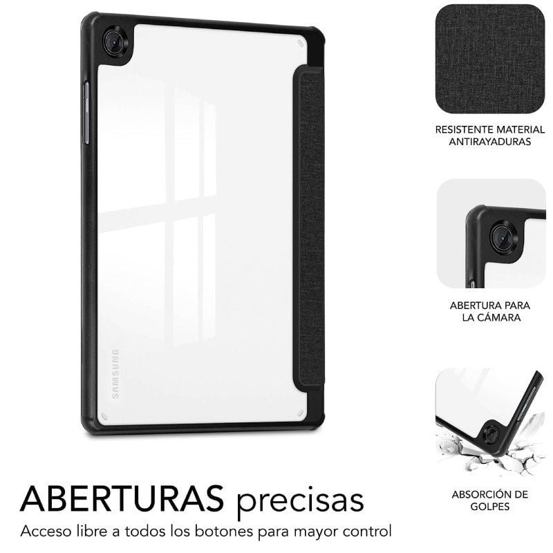 Base Subblim Clear Shock Case para Samsung A11 8.7'| Preto