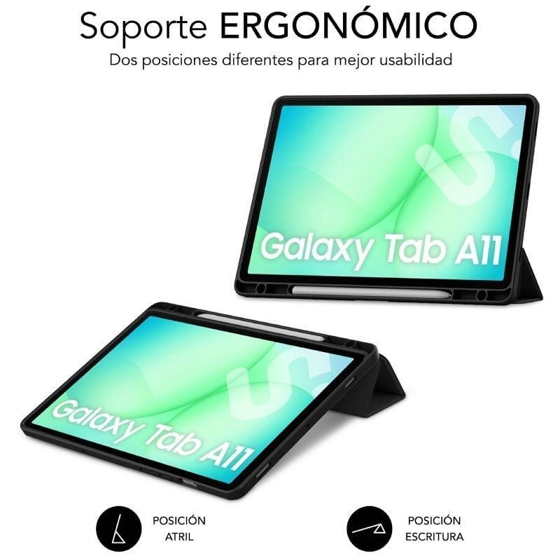 Base Subblim Clear Shock Case para Samsung A11 8.7'| Preto