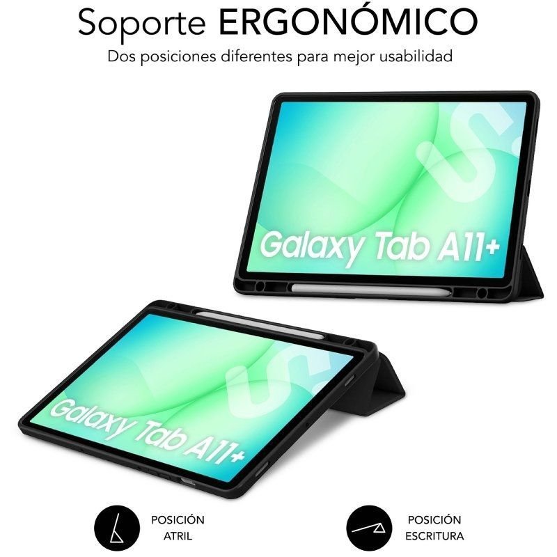 Base Subblim Clear Shock Case para Samsung A11+| Preto