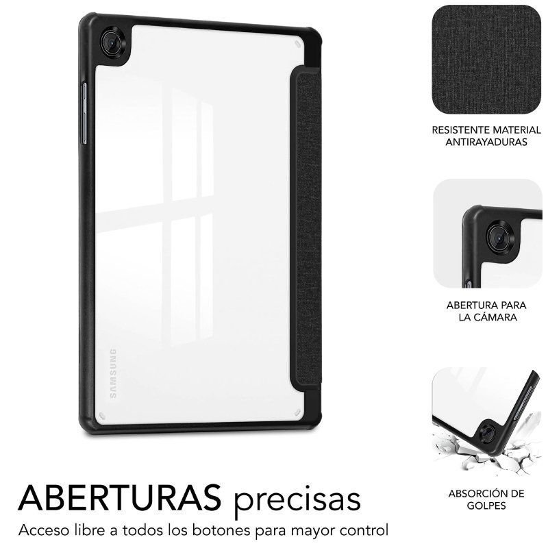Base Subblim Clear Shock Case para Samsung A11+| Preto