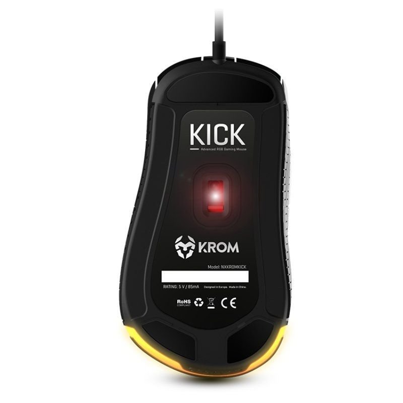 Mouse Gaming Krom Kick| Até 12000 DPI