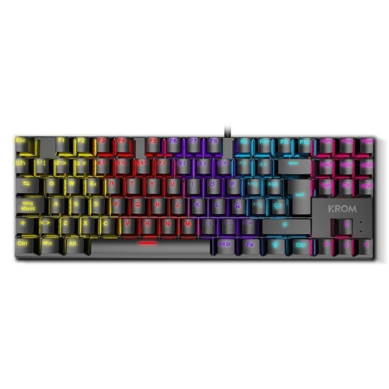 Teclado Gaming Mecánico Krom Kasic TKL| Preto