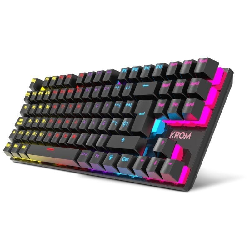 Teclado Gaming Mecánico Krom Kasic TKL| Preto
