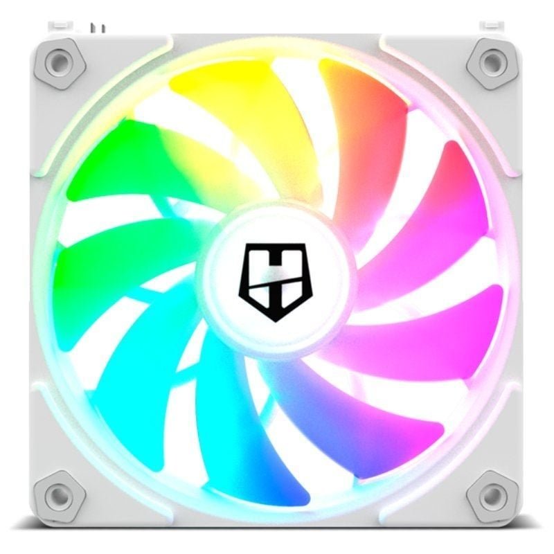 Ventilador Nox Easy Link ARGB 12cm Branco