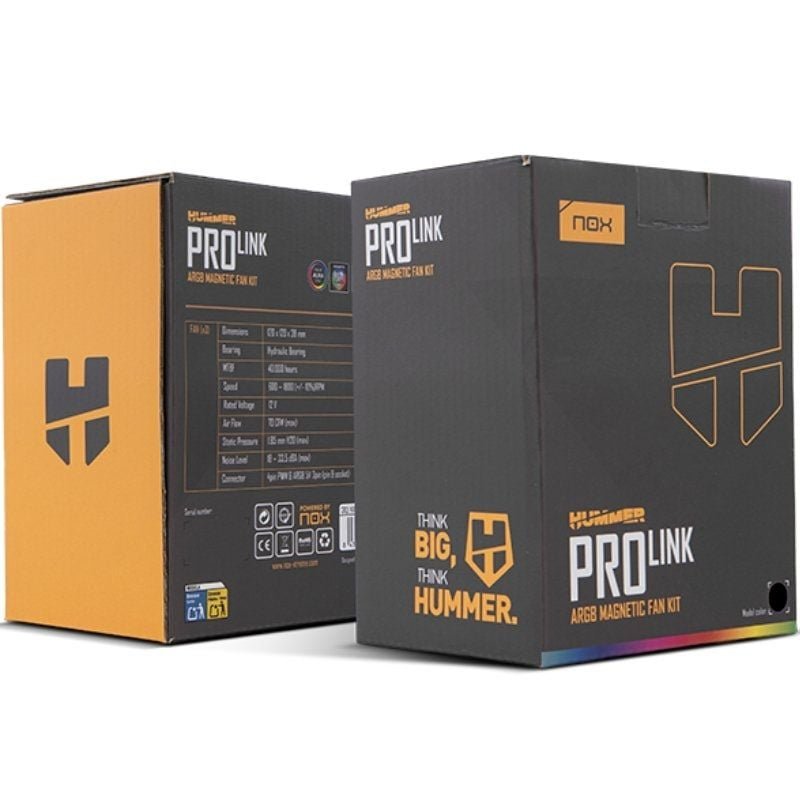 Pack Ventiladores Nox 3 Pro Link