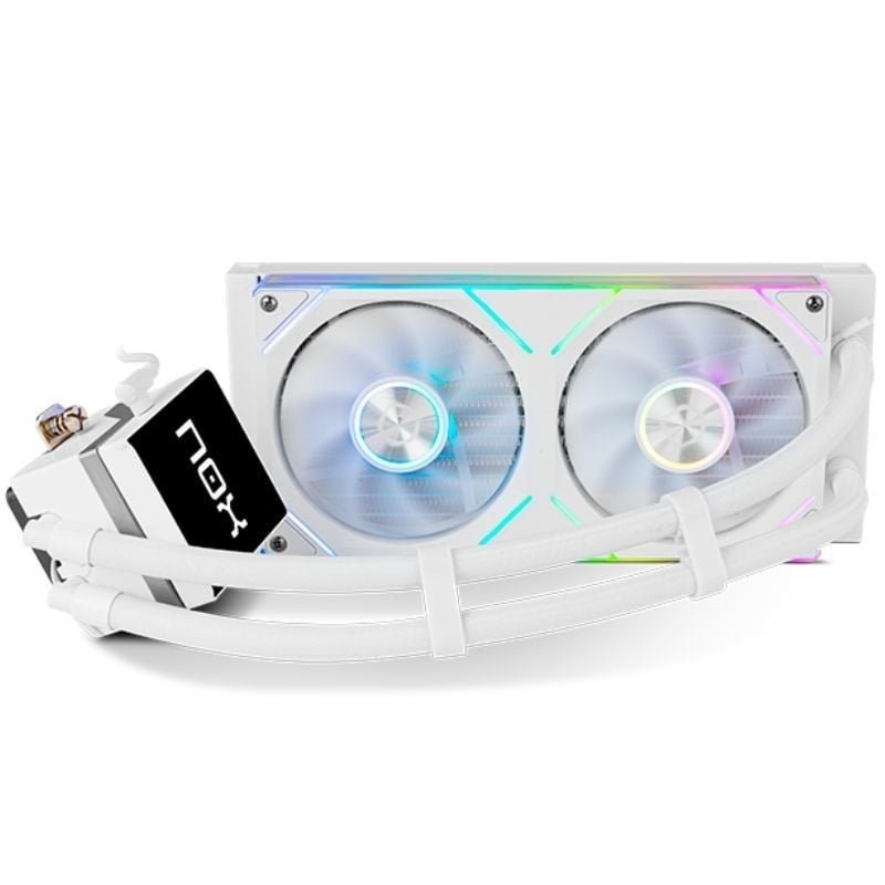 Sistema de refrigeração líquida Nox M-240 LCD em branco