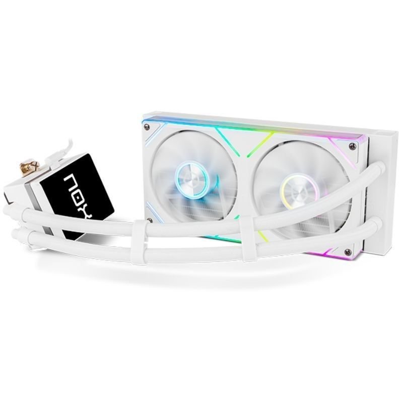 Sistema de refrigeração líquida Nox M-240 LCD em branco