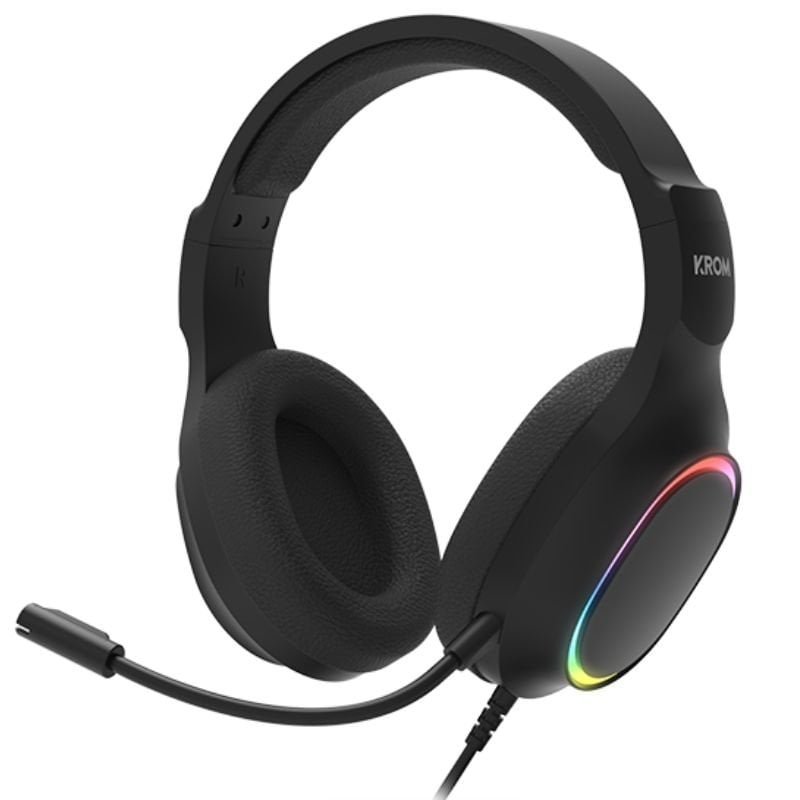 Pack Gaming Krom Kenta| Teclado RGB + Mouse + Esteira+ Auriculares