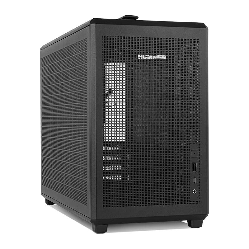 Caixa Nox Mini Torre M-ATX Hummer Refresh Mesh Black