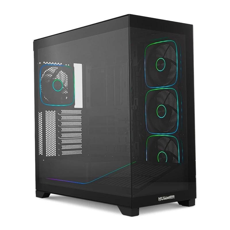 Nox Semi-Tower ATX Hummer Blade ARGB Airflow Black