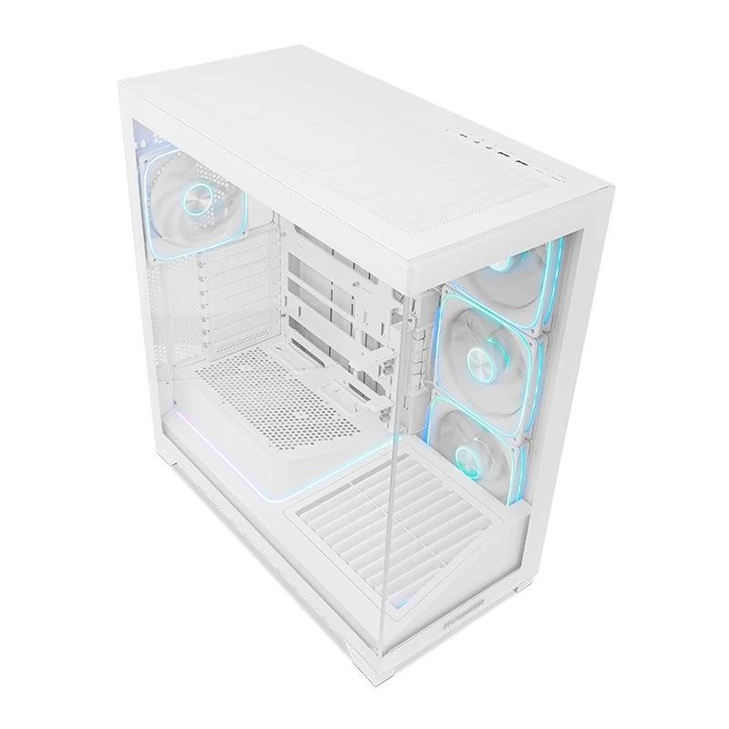 Nox Semi-Tower ATX Hummer Blade ARGB Airflow White