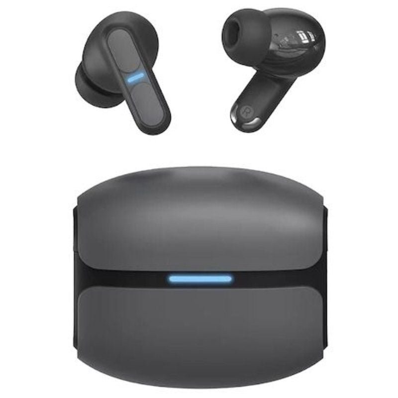 LEOTEC TWS Gaming Nebula Fit Bluetooth Headset com estojo de carregamento| Autonomia 7.5h| Preto