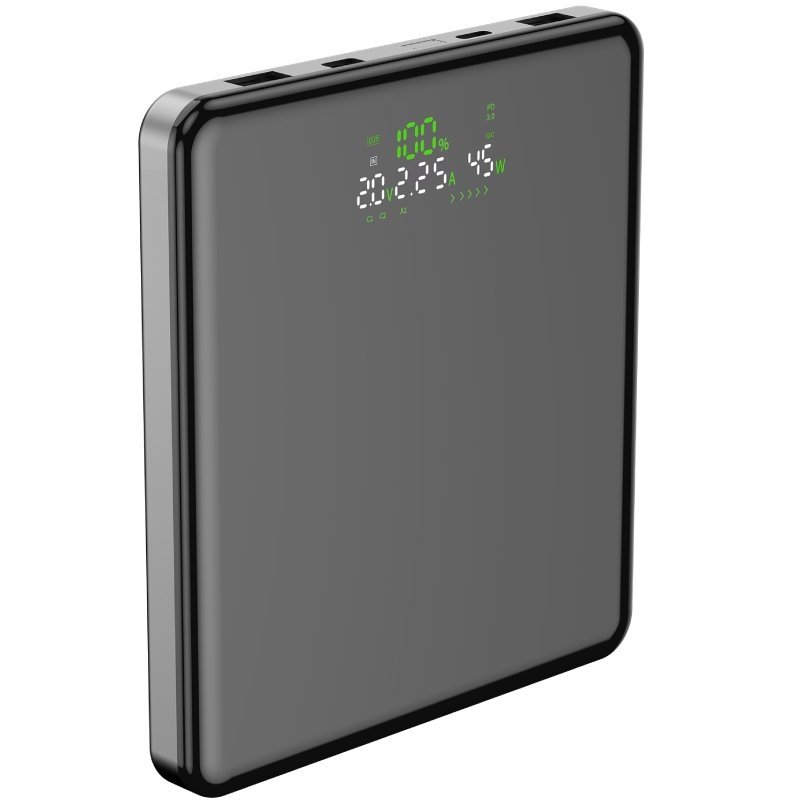 Powerbank 20000mAh Leotec LEPOW100W20G| 100W| Cinza| Inclui cabo USB tipo C