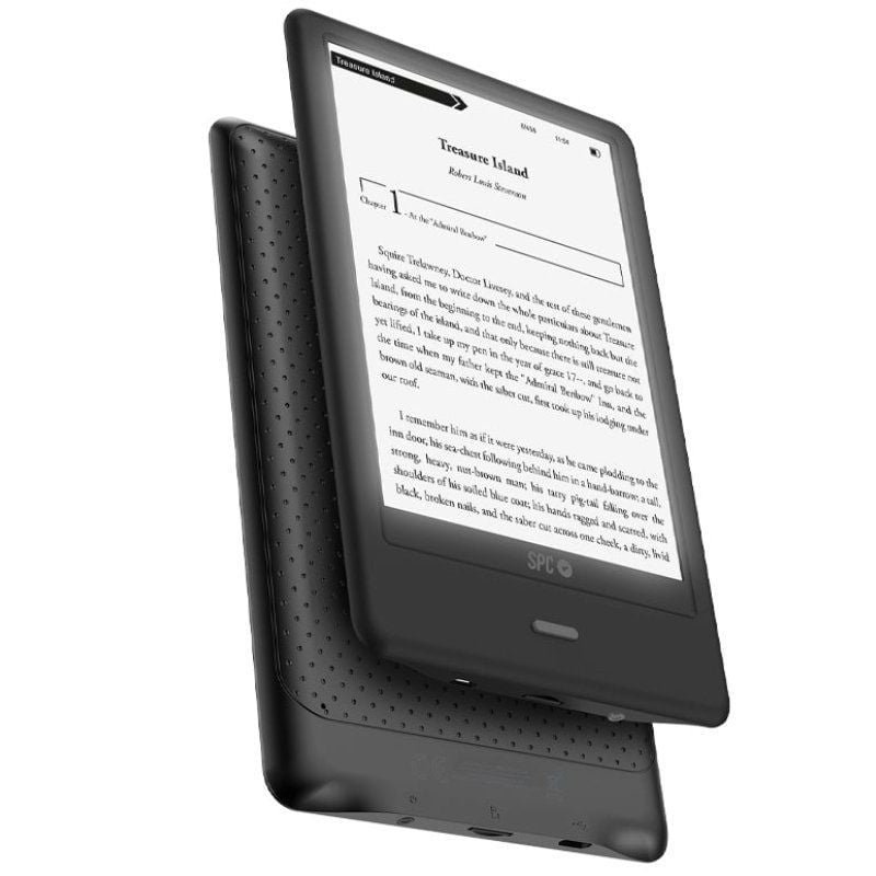Livro Eletrônico SPC Dickens Light 2 Pro| 6'| Tinta Eletrônica| Preto