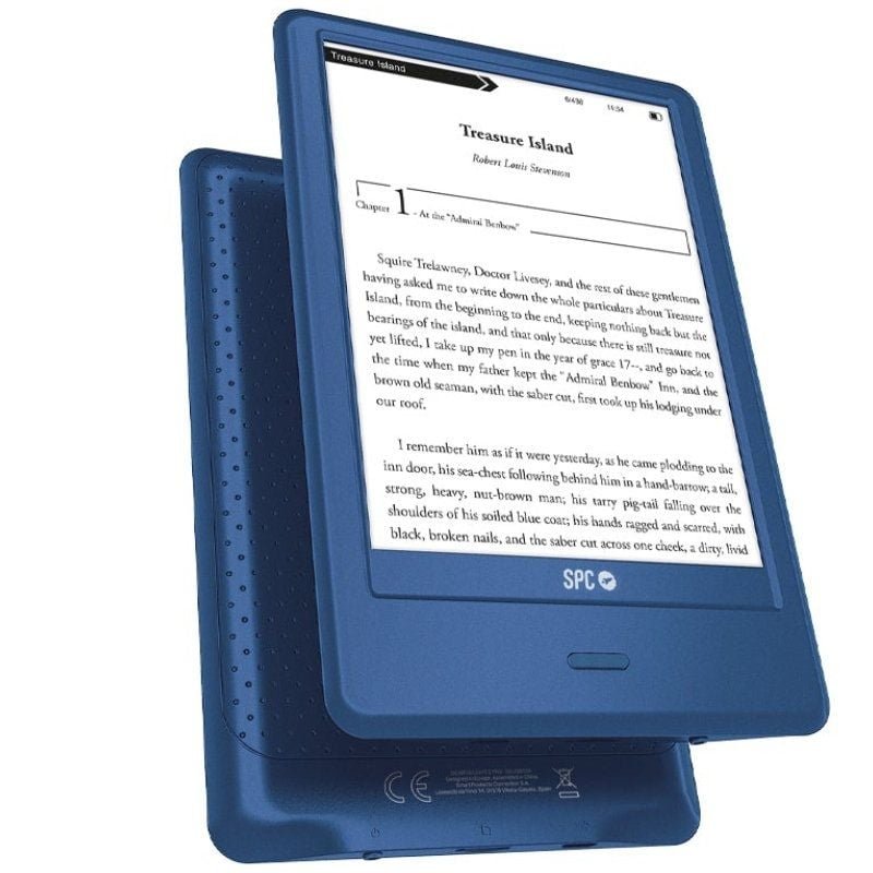 Livro Eletrônico SPC Dickens Light 2 Pro| 6'| Tinta Eletrônica| Azul