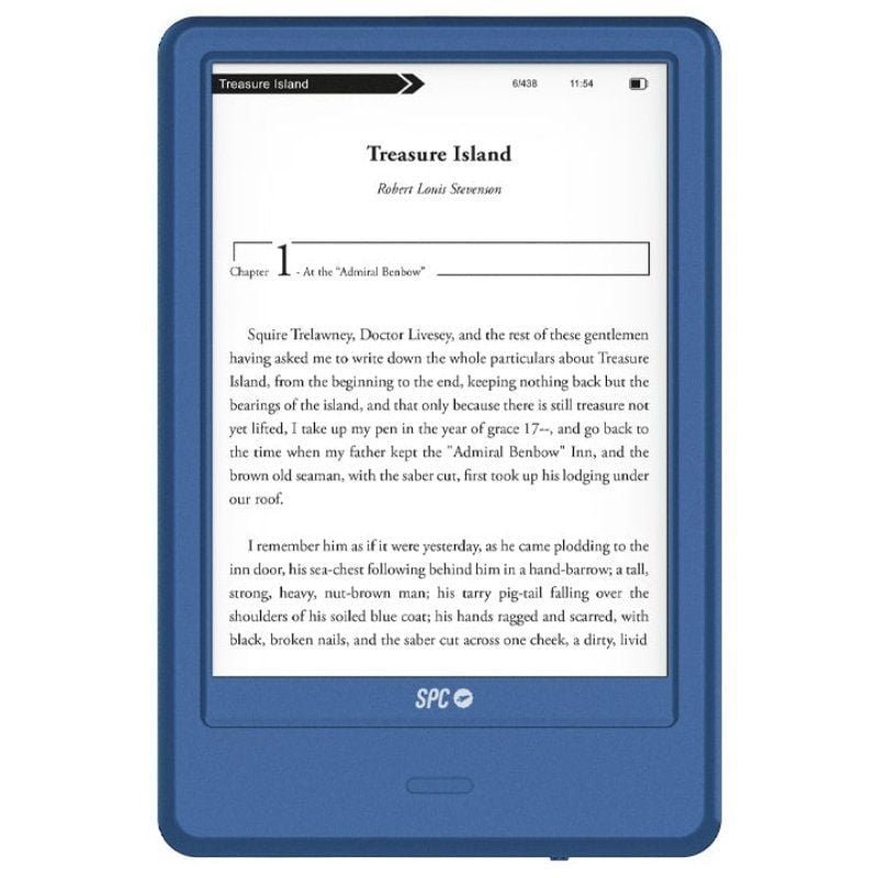 Livro Eletrônico SPC Dickens Light 2 Pro| 6'| Tinta Eletrônica| Azul
