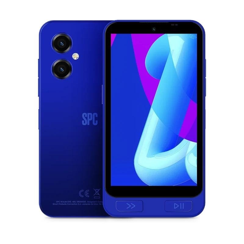 SPC WUUM ONE 5" Discovery 4+8GB 64GB círculos em azul