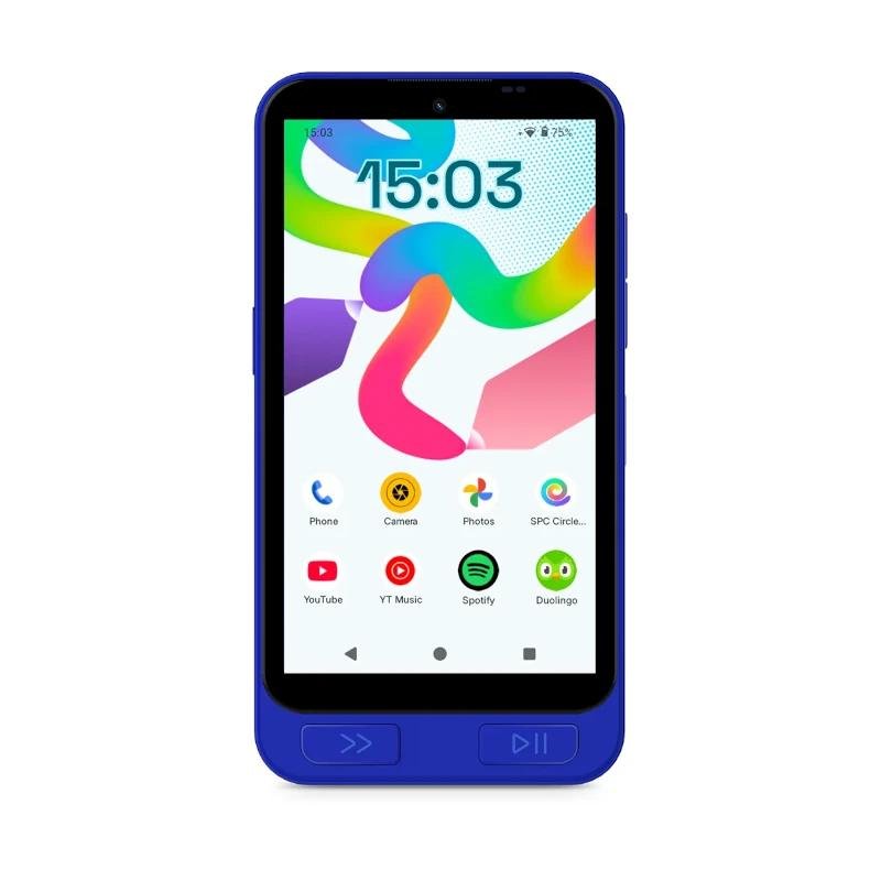 SPC WUUM ONE 5" Discovery 4+8GB 64GB círculos em azul