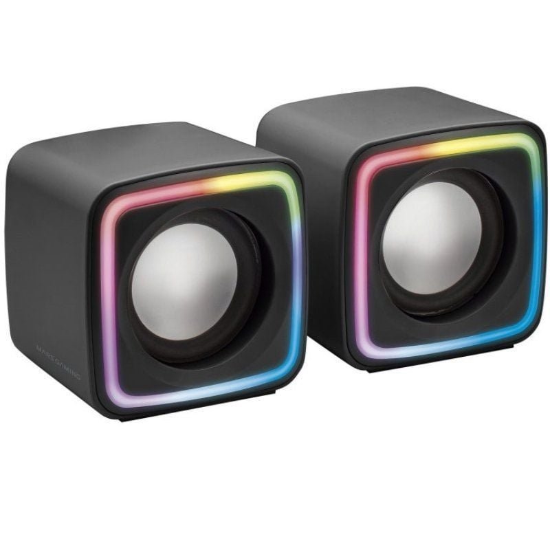 Alto-falante Mars Gaming MSCUBE 8W 2.0 Preto
