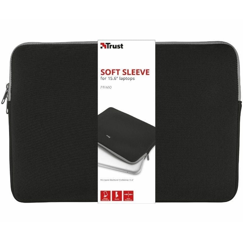 Capa  para portátil Primo até 15,6"| preto