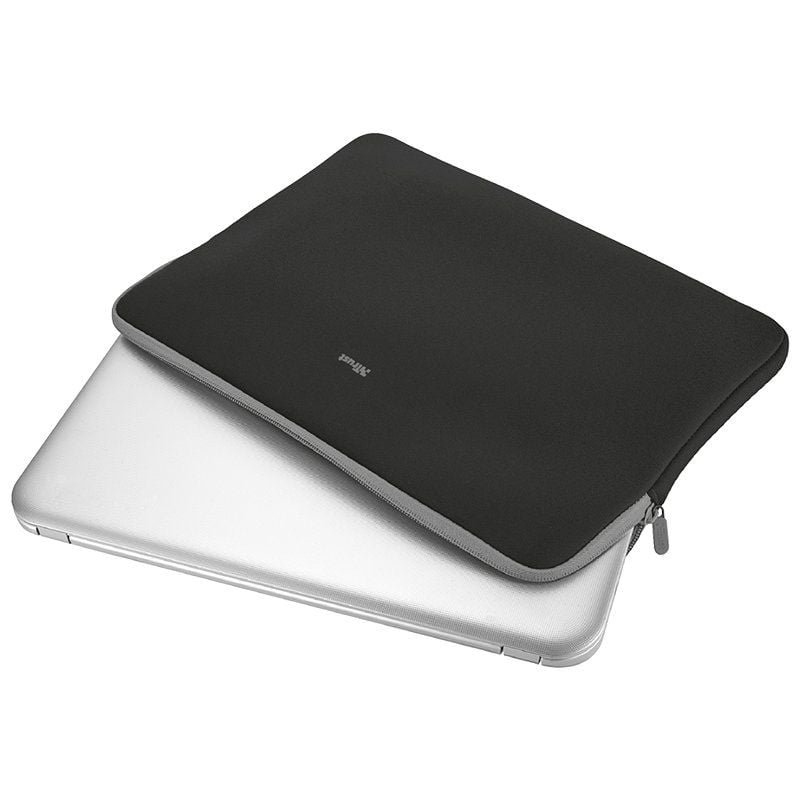 Capa  para portátil de manga macia da confiança Primo | 11,6" | Preto