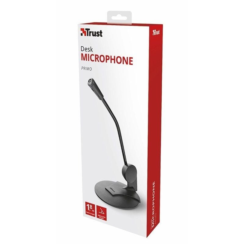 Confie no microfone de mesa primordial