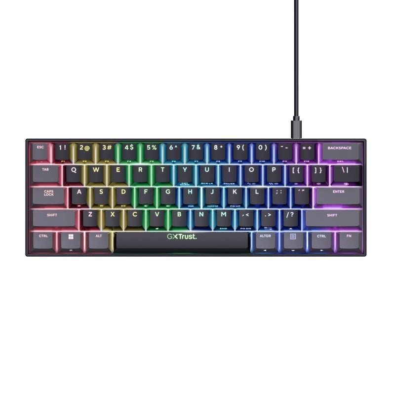 Teclado Gaming Mecânico Trust Gaming GXT 867 Acira