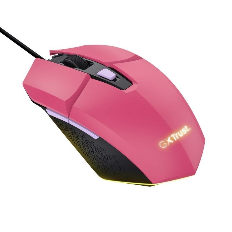 Mousen Gaming Trust Gaming GXT 109 Felox| Até 6400 DPI| Rosa