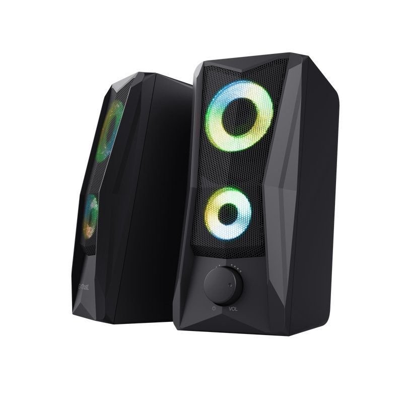 Alto-falante Trust Gaming GXT 606 JAVV| 12W| 2.0| Preto