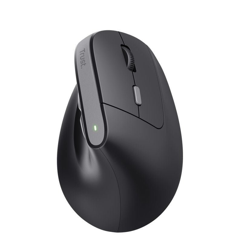 Trust Bayo II Wireless Vertical Mouse| Bateria recarregável | Até 2.400 dpi