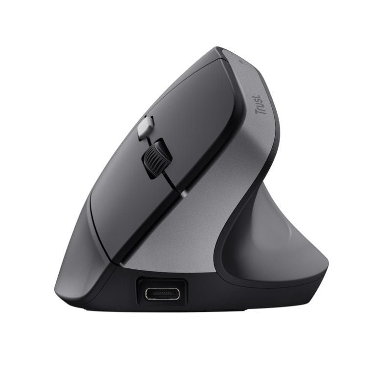Trust Bayo II Wireless Vertical Mouse| Bateria recarregável | Até 2.400 dpi