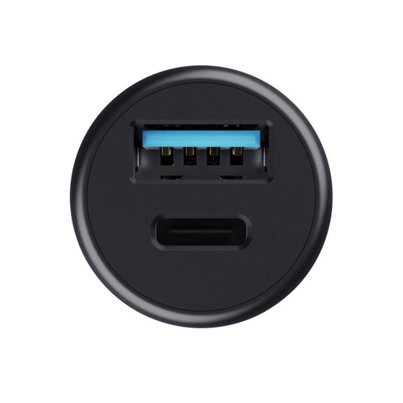 Carregador de carro Trust Maxo| 1xUSB-Tipo C| 1xUSB| 38W