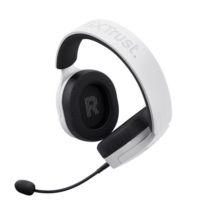 Auriculares Gaming Inalámbricos com Microfone Trust Gaming GXT 491 Fayzo| Bluetooth| Jack 3.5| Brancos