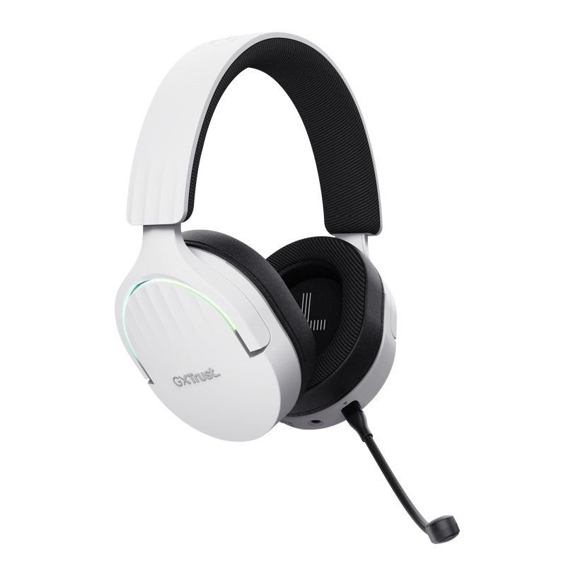 Auriculares Gaming Inalámbricos com Microfone Trust Gaming GXT 491 Fayzo| Bluetooth| Jack 3.5| Brancos