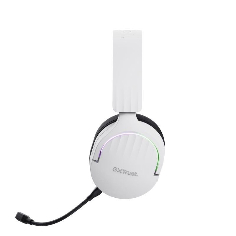 Auriculares Gaming Inalámbricos com Microfone Trust Gaming GXT 491 Fayzo| Bluetooth| Jack 3.5| Brancos