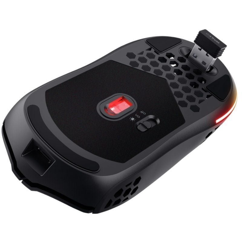 Mouse Gaming Sem fio Trust Gaming GXT 929 Helox| Bateria recarregável| Até 4800 DPI